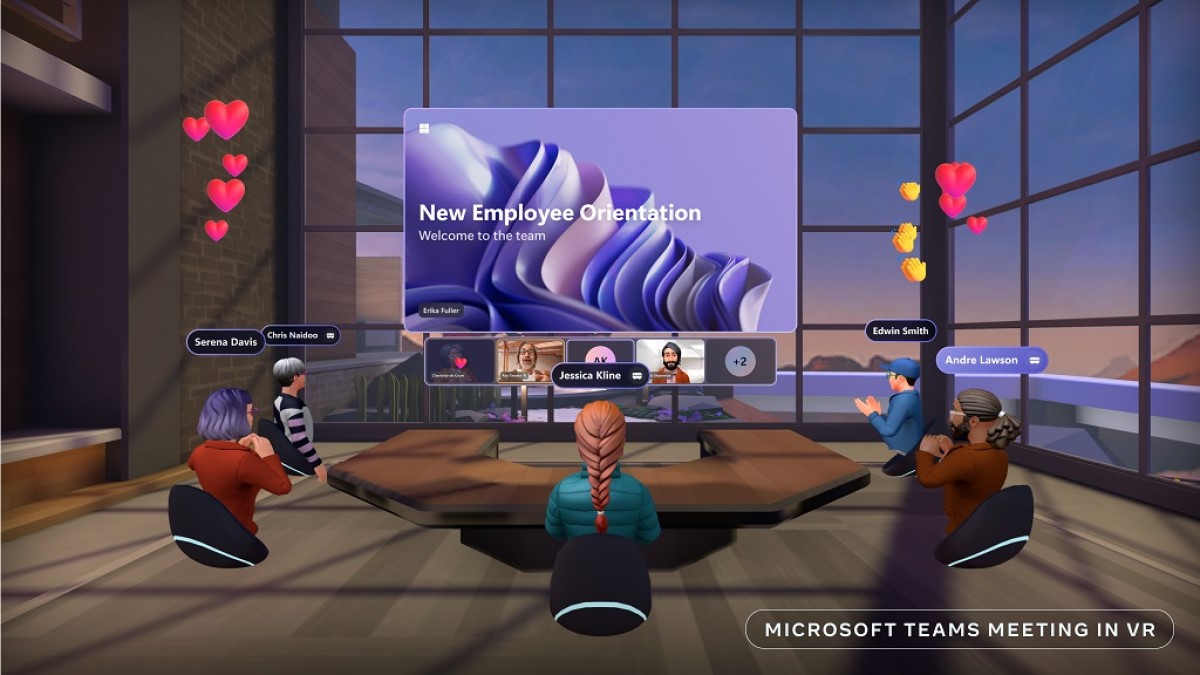 Réunion Microsoft Teams dans le métaverse Metaverse-microsoft-teams-realite-virtuelle