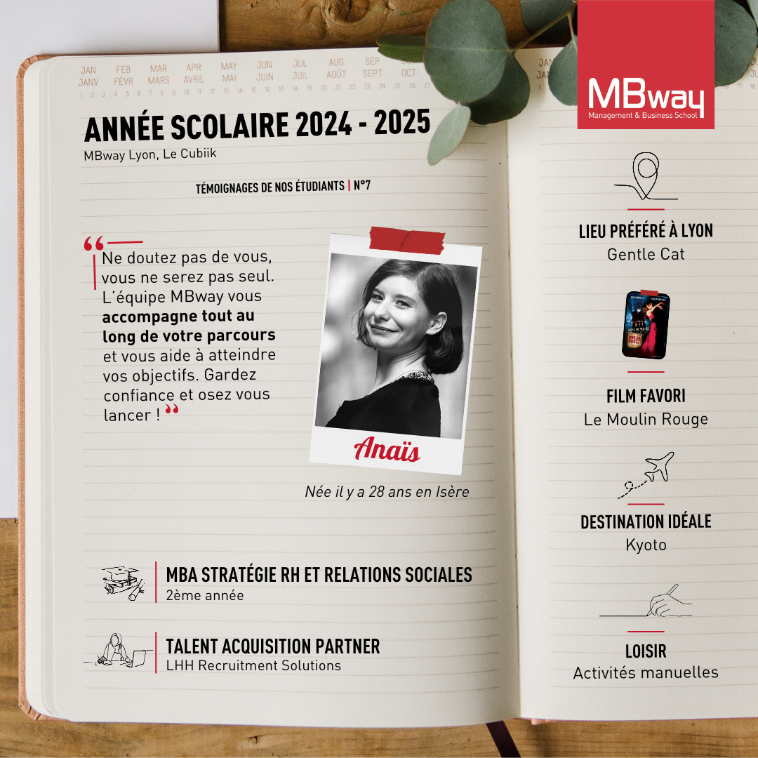 MBA Relations sociales et stratégies RH - École de management Lyon Anais-témoignage-étudiante-Master-RH-Relations-sociales-ecole-lyon
