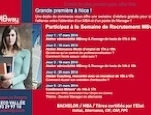 Découvrez le programme de notre Semaine de Recrutement !