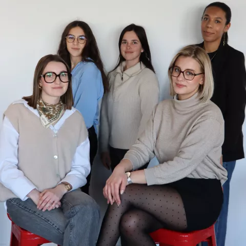 Iléa BIGNON - Ilona DROOGMANS - Violaine JAMES - Lucile TABESSE - Jade TRIBOUILLARD 